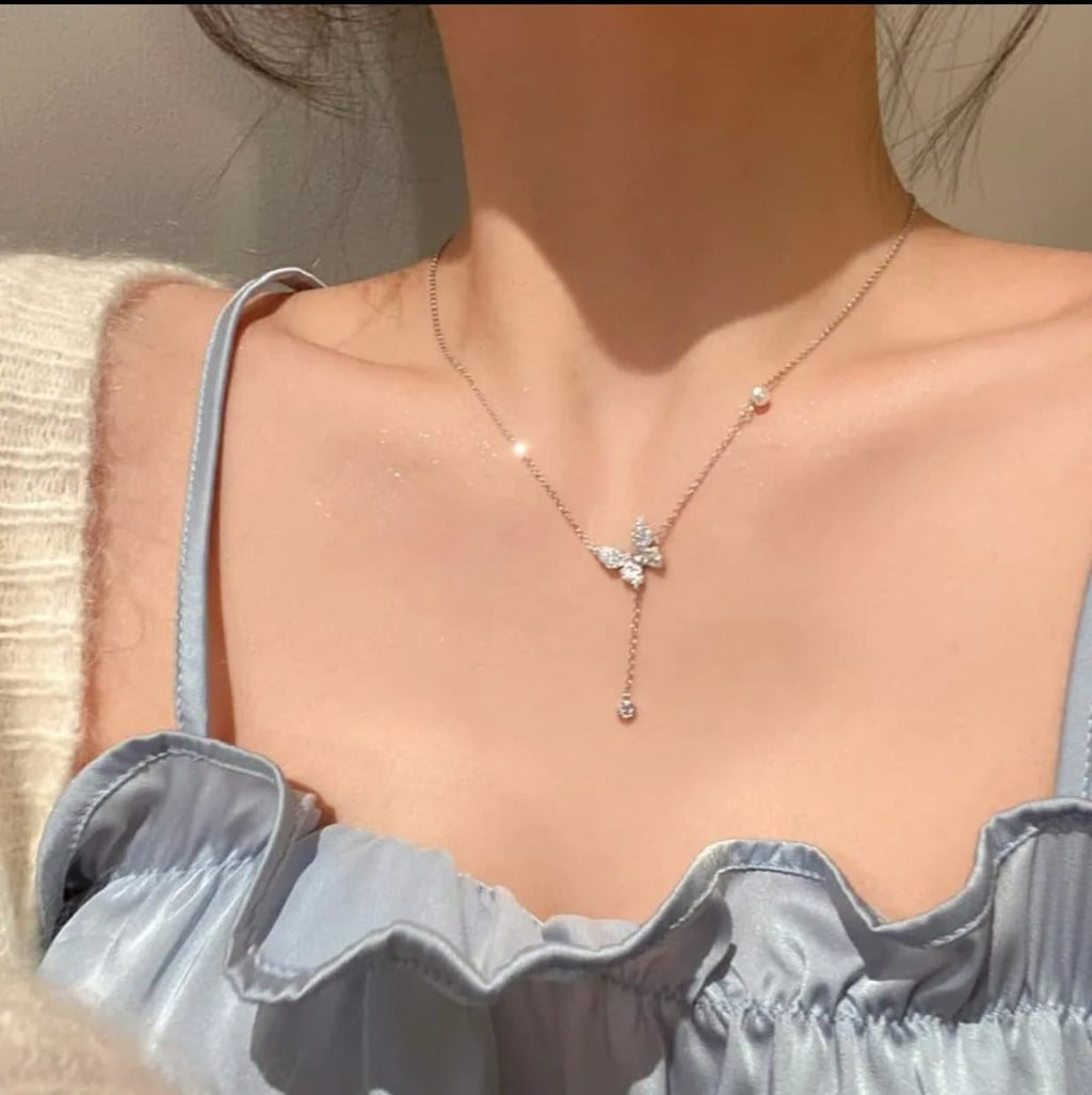 Butterfly Y-Necklace