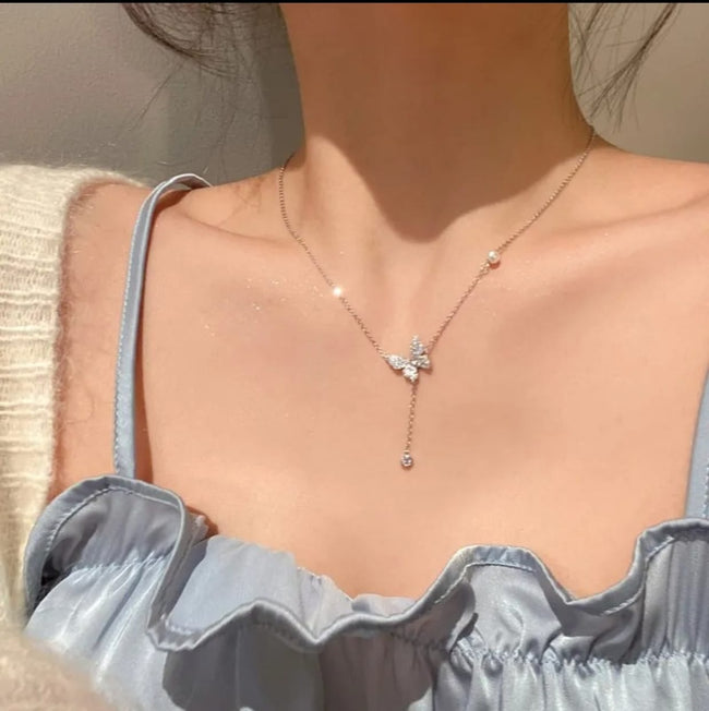 Butterfly Y-Necklace
