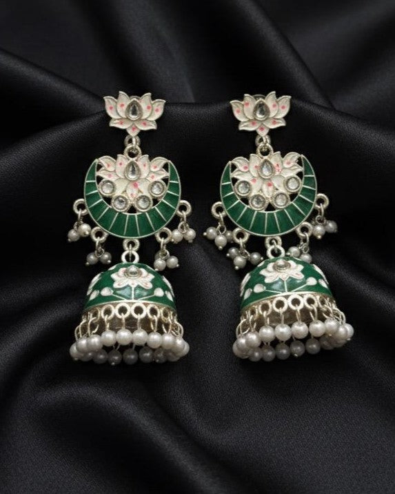 Kamal Jhumka - Green