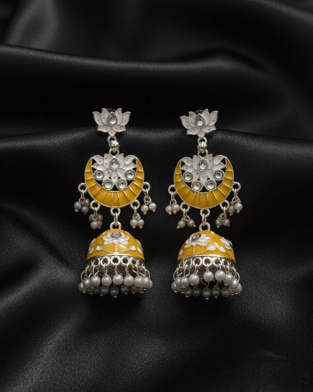 Kamal Jhumka - Yellow