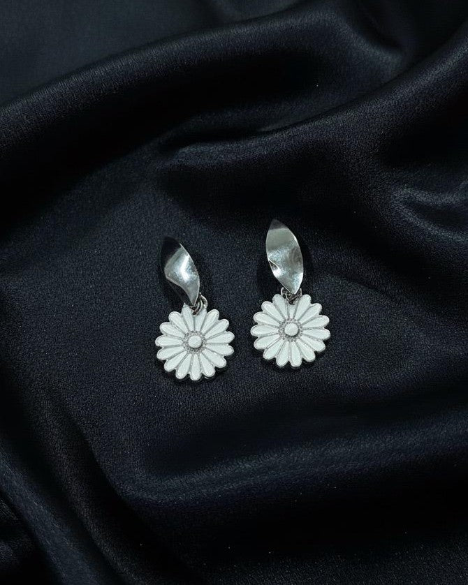 Floral Carved - White