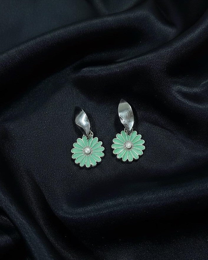 Floral Carved - Green