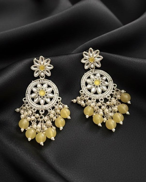 Pearl Jhallar - Yellow