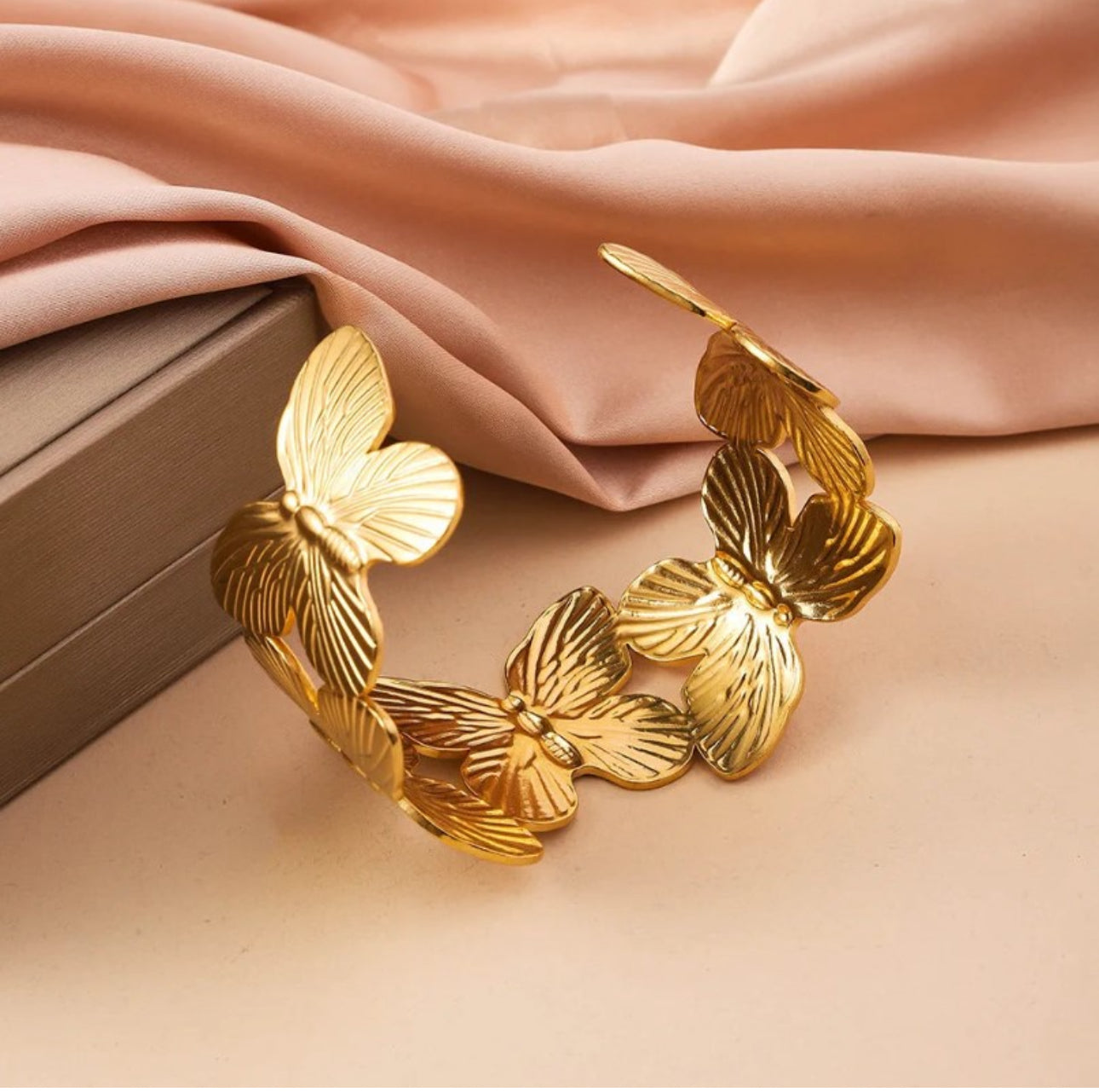 Golden Butterfly Cuff Brace