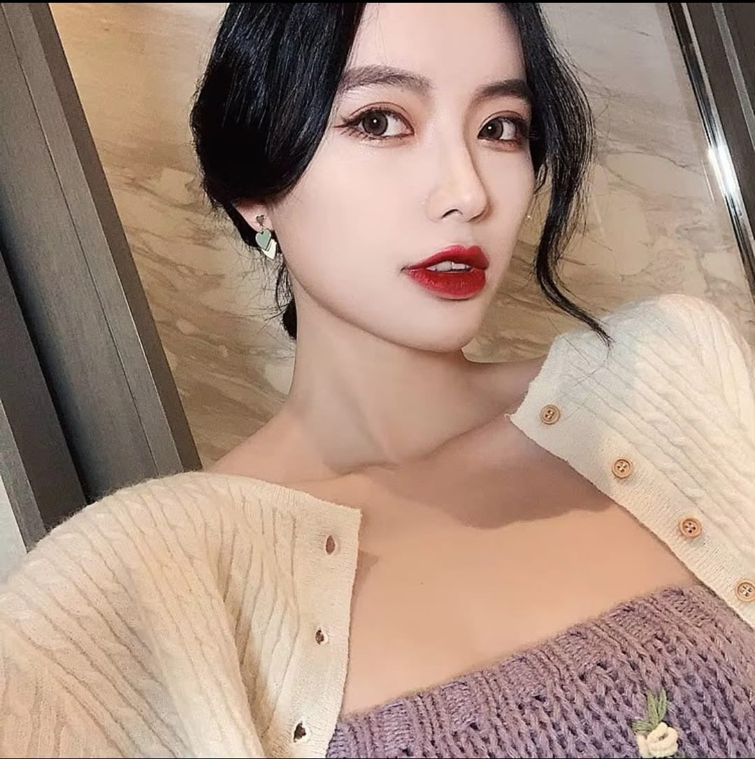 Double Heart Drop Earrings