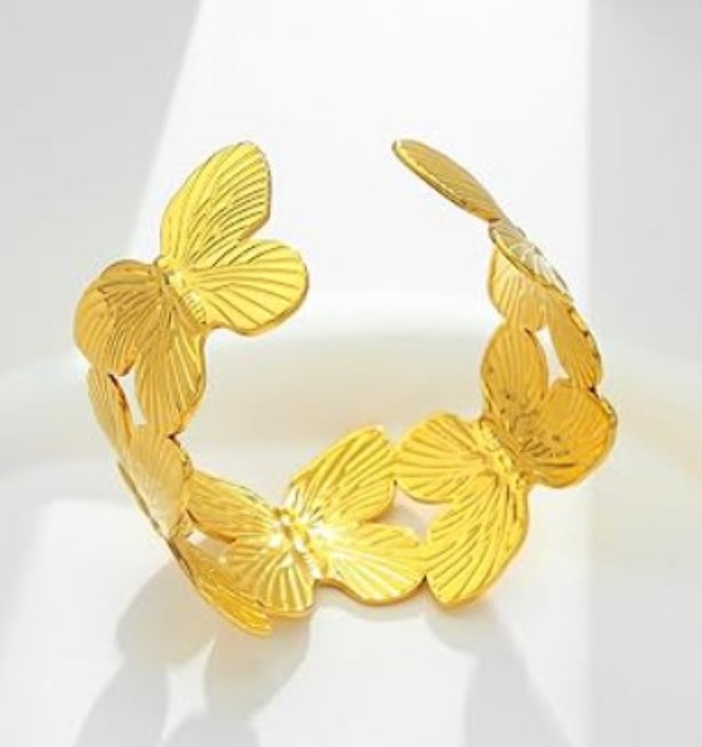 Golden Butterfly Cuff Brace