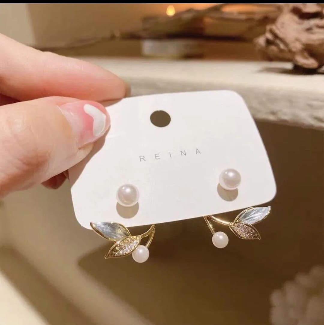 Mermaid Fish Tail Stud Earring