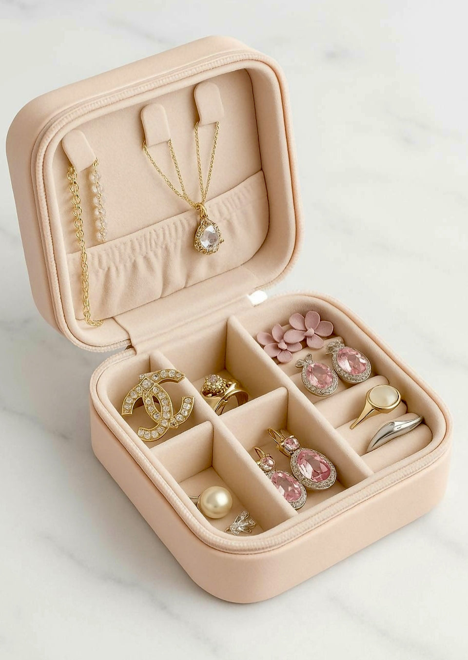 Jewelry Organizer-Peach