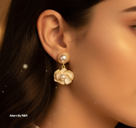 White Camellia Flower