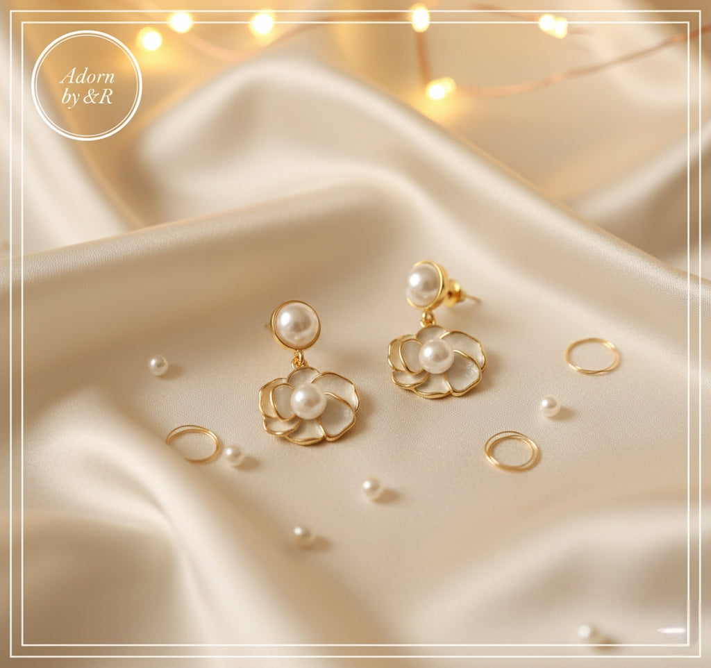 White Camellia Flower