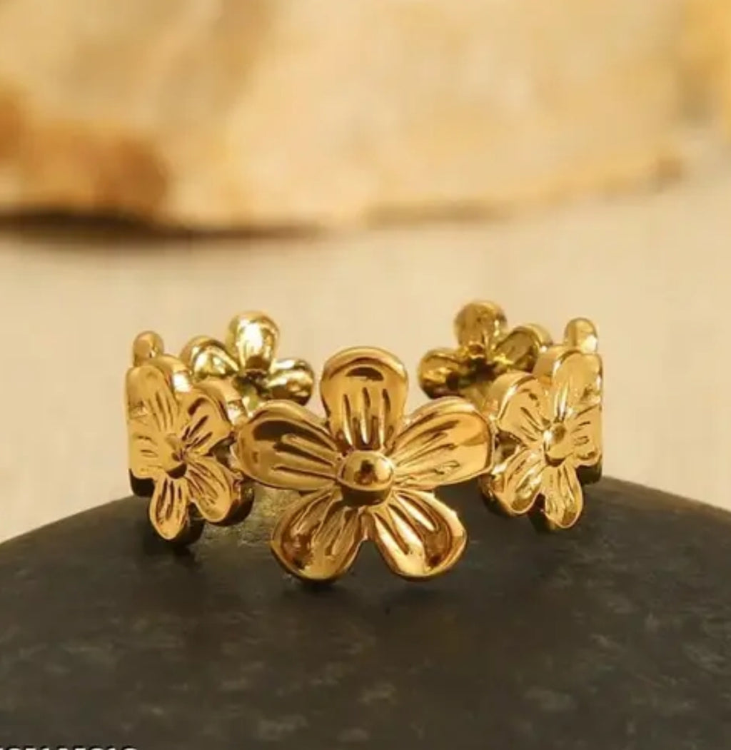 Floral Dainty Ring