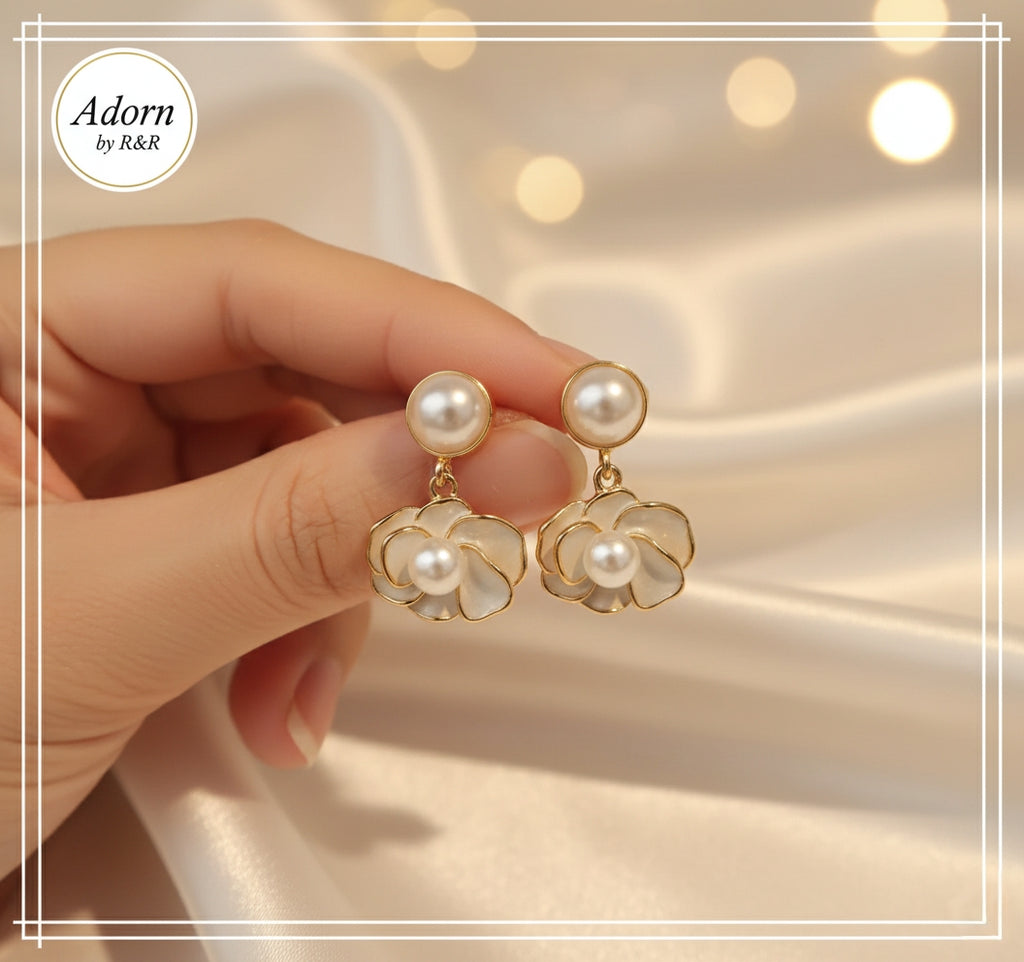 White Camellia Flower